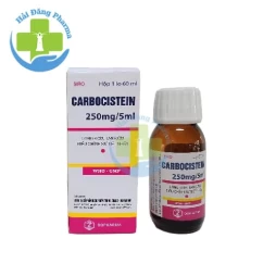 Carbocistein 250mg/5ml - Hộp 1 lọ 30ml, 60ml, 90ml